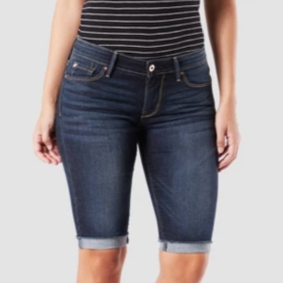 Levi's Pants - Levi's Denizen Modern Skinny Denim Shorts